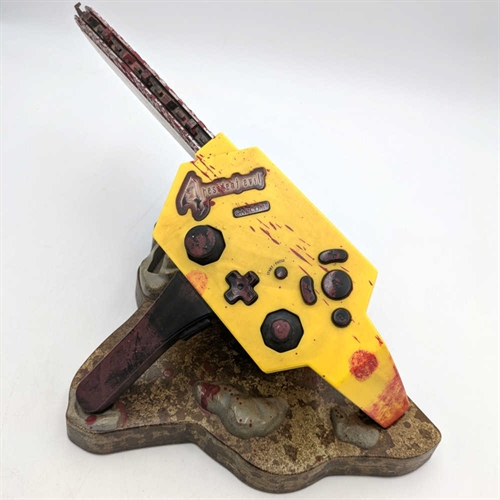 Resident Evil 4 Chainsaw Controller - Nintendo GameCube Accessories - (A Grade) (Used)